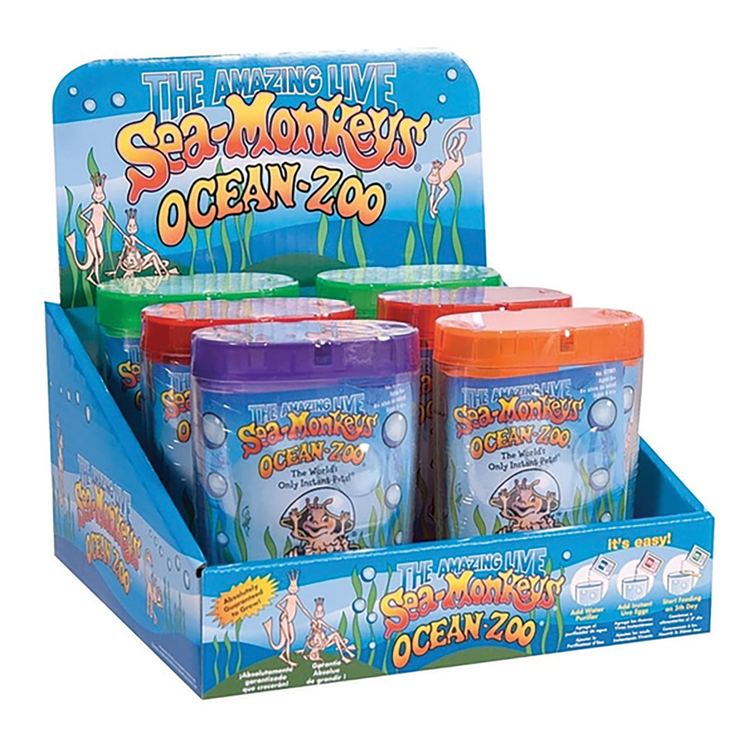 The Origianl Sea-Monkeys Neon Ocean Zoo Toy & Game India | Ubuy