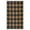 Black Brown, variant on Haperlare 8'x10' Waterproof Outdoor Rug Plastic Geometric Diamond Outdoor Carpet for Balcony Deck Picnic, Reversible UV Resistant Patio Rugs Carpet with 4 Stakes & Portable Bag, Black and White