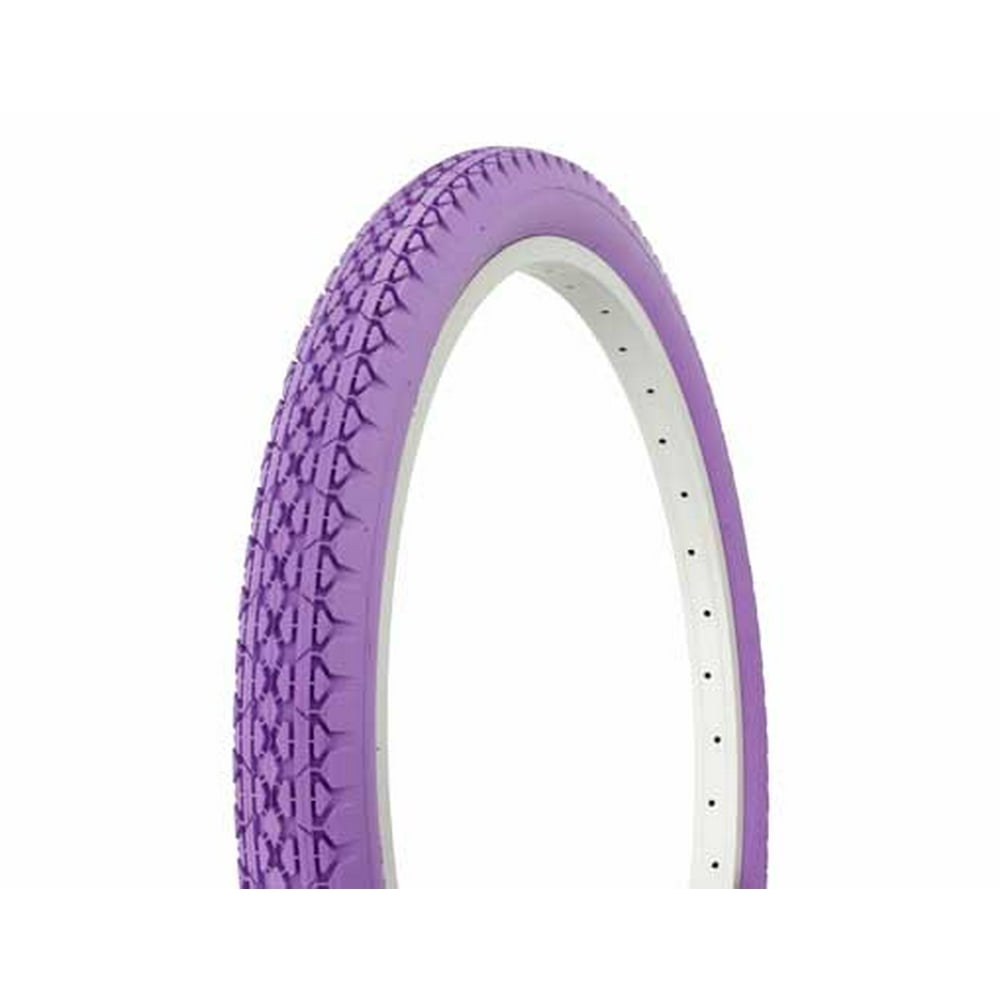 Tire Duro 24" x 2.125" Purple/Purple Side Wall . lowrider bicycle tire
