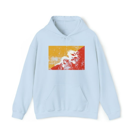 Bhutan Bhutanese Flag Pride Hoodie, Gifts, Hooded Sweatshirt