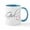 White/Blue Inside, variant on CafePress - Jersey Girl Mug - 11 oz Ceramic Mug - Novelty Coffee Tea Cup