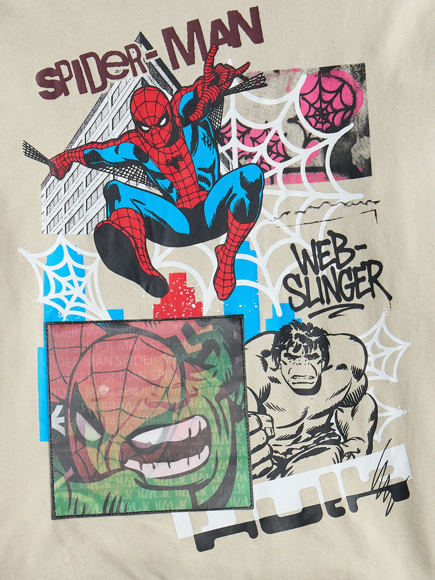 Marvel Boys Graphic Tee and Shorts Set, 2-Piece, Sizes 4-18