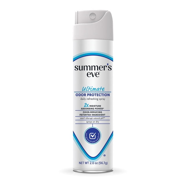Spray femenino Summer's Eve Ultimate Odor Control, 60 ml