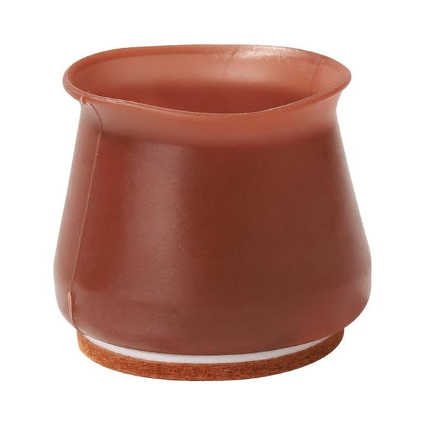 Pata de silla de silicona Protector de tapa de extremo de mesa duradero antideslizante ( ) Marrón Hugtrwg Para estrenar