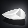 thumbnail image 3 of WILMAX FINE PORCELAIN SET OF DIVIDED TRIANGULAR DISHES (8" / SET OF 6), 3 of 5