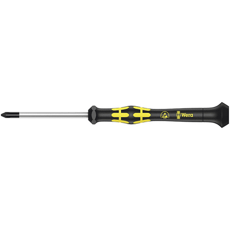 

Wera 05030110001 PH #00 x 60mm ESD Safe Phillips Precision Screwdriver