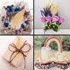 thumbnail image 5 of Advancent 6 piezas de adornos de plumas con clip para árbol de Navidad, decoración DIY, accesorios de vacaciones, accesorios para el hogar y la Kits de decoración para fiestas Oro rosa, 5 of 6
