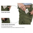 thumbnail image 5 of FEDTOSING Relaxed Work Cargo Pants Outdoor Mens Pant Green,Size 28×28, 5 of 8