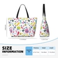 thumbnail image 4 of Balery Undersea Seahorse Beach Travel Bag - Water-Resistant, Large Capacity Lightweight Tote with 7 Pockets for Women and Men - Perfect for Beach, Pool, Gym, and Travel, 4 of 7