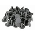 thumbnail image 1 of Gray Plastic Rivet Door Push Clip With O, 1 of 8