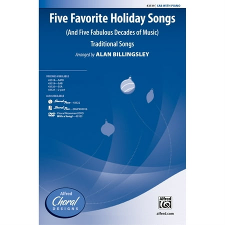 Traditional Christmas Songs For Choir Five Favorite Holiday Songs - Traditional Songs / arr. Alan Billingsley ()