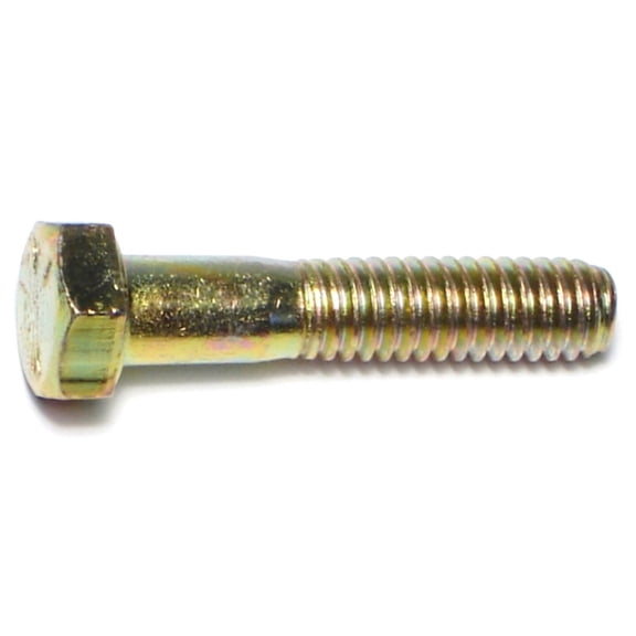 5/16"-18 x 1-1/2" Zinc Plated Grade 8 Steel Coarse Thread Hex Cap Screws HCS8-097
