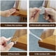 thumbnail image 3 of Protectores de esquina de mesa para bebés, 12 protectores de esquina de mesa transparentes para seguridad de muebles infantiles, para escritorios, camas, chimeneas, mesas, esquinas y bordes suaves + a, 3 of 5