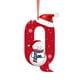 thumbnail image 1 of Adornos navideños, adornos navideños, regalos navideños, árbol de Navidad acrílico 2D, colgante de 26 letras, regalo decorativo, colgantes para fiestas navideñas familiares, objetos colgantes, 1 of 6