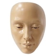 thumbnail image 1 of Full Face Makeup Mannequin Silicone Practicing Board Perfect Aid To Practice Makeup For Beginner, 1 of 7