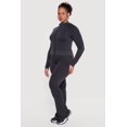 thumbnail image 3 of Women's Plus Size Acid Wash Zip Front Track Jacket, 3 of 4