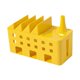 thumbnail image 1 of Caja organizadora de cables, organizador de cables multifuncional con tapa, para escritorio Amarillo, 1 of 9