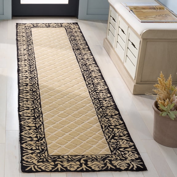 Safavieh Total Performance Ruadhan Floral Runner Rug, Black, 2'3" x 9'