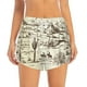 thumbnail image 2 of Balery Wild West Desert With Cowboys Pantalones cortos deportivos para mujer con forro y dos bolsillos, elásticos, para entrenamiento, gimnasio, yoga-Large, 2 of 7