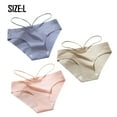 thumbnail image 2 of Ladies seamless Japanese low waist breathable cotton underwear, 2 of 5