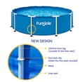 thumbnail image 5 of Funsicle 14ft Adventure Above Ground Metal Frame Swimming Pool, Includes FiltraBoost™ 800S Pump with AutoSkimmer, Round, Age 6 & up, 5 of 10