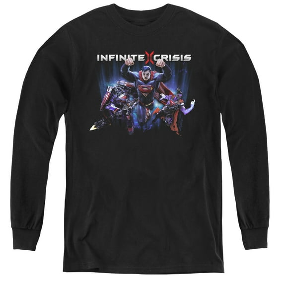 Infinite Crisis - Ic Super - Youth Long Sleeve Shirt - Medium