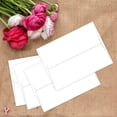 thumbnail image 2 of A7 White Envelopes (5 1/4" x 7 1/4") For Greeting Cards Fits 5x7 Inch Invitation Photo Wedding Announcement - Bulk Pack of 1000 Envelopes, 2 of 6
