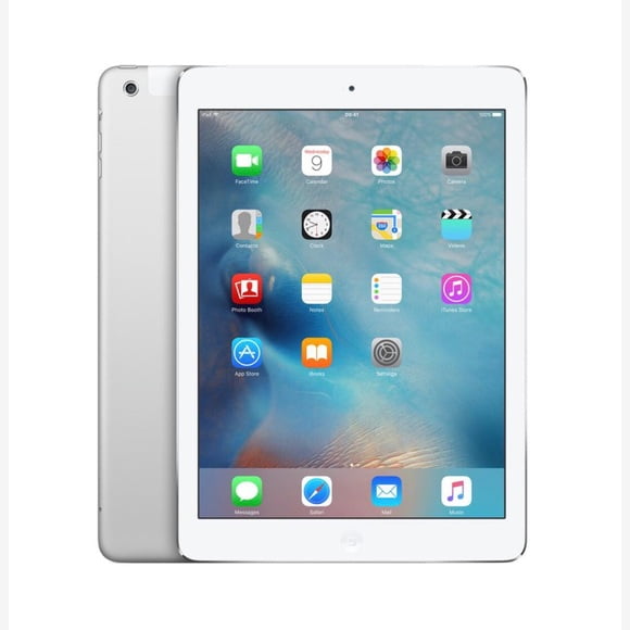 Refurbished Apple iPad Air A1475 16GB Silver Wifi + Cellular Unlocked Grade A+