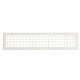 thumbnail image 1 of Rejilla de ventilación de plástico Uxcell de 28x5 pulgadas, rejillas de ventilación de aire de salida con cubierta de filtro removible, blanca, 1 of 1