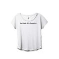 thumbnail image 1 of Be Kind It's Gangster Women's Fashion Slouchy Dolman T-Shirt Tee Heather White 3X-Large, 1 of 4