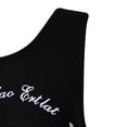 thumbnail image 7 of Richie House Women's Medium Black Knit Sundress Uni for S RHW2146, 7 of 7