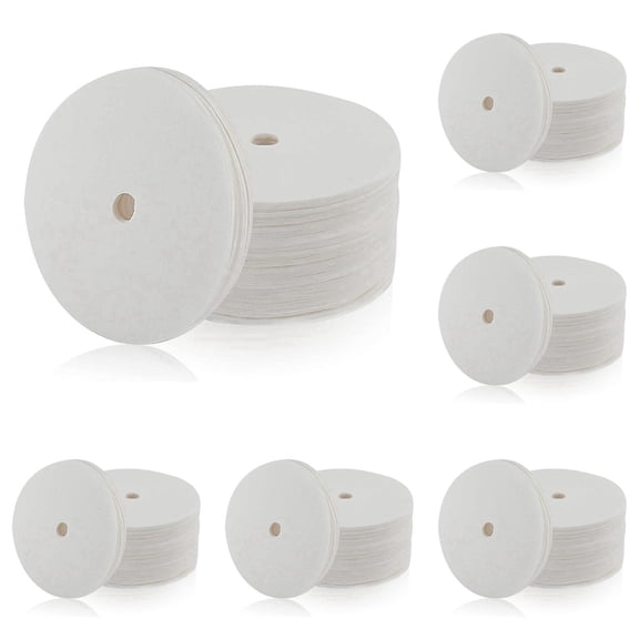 600 Count Round Coffee Filters, 3.75inch Coffee Filters Paper Coffee Filters,Disposable Unbleached Paper Filter for Coffee Lovers
