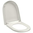thumbnail image 1 of vidaXL Soft-close Toilet Seat with Quick-release Design White Square, 1 of 5