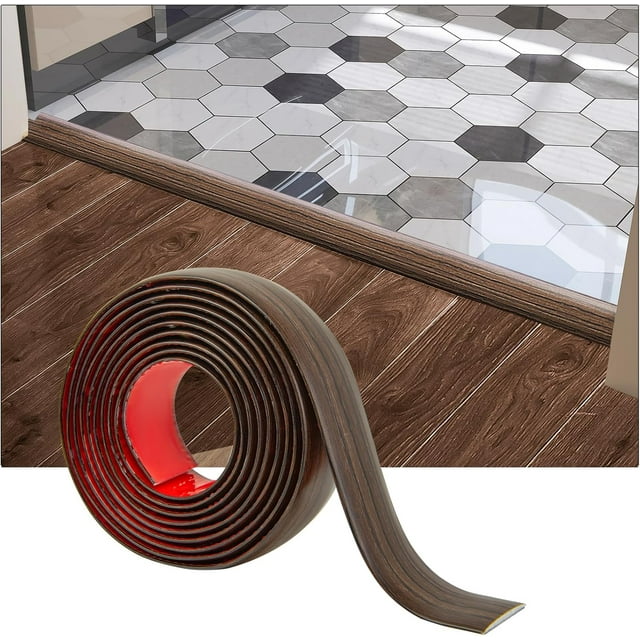Vinyl Floor Transition Strip Laminate Floor Divider for Joining Floor Gaps and Carpets ( FT .in)