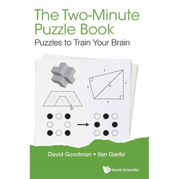 The Two-Minute Puzzle Book: Puzzles to Train Your Brain, (Hardcover)