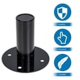thumbnail image 4 of Minkissy 2 Pcs Metal Speaker Stand Black Iron Support for Speaker Cabinets, 4 of 4