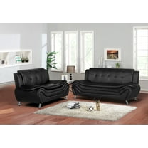 US Pride Furniture Sifford 2 Piece Living Room Set, Sofa, Loveseat