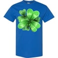 thumbnail image 3 of Inktastic Painted Clover Patch Shamrocks for St. Patricks Day T-Shirt, 3 of 5