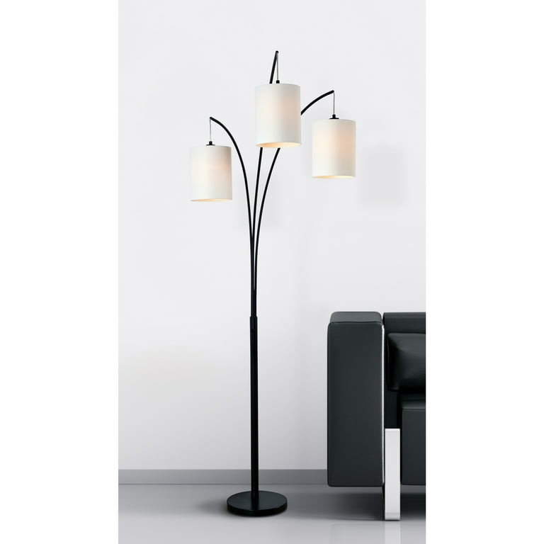 Willow arc black 3 light floor lamp deals