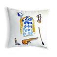 thumbnail image 1 of Betsy Drake KS347 12 x 12 in. Racing Gear Small No-Cord Pillow, 1 of 1