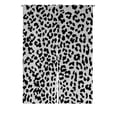 thumbnail image 1 of EREHome Motif Léopard Japonais Noren Rideau Porte Porte Fenêtre Traitement Rideaux Coton Lin Rideau Taille 85x120 cm, 1 of 1