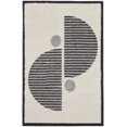 thumbnail image 2 of Nourison Modern Passion Geometric Ivory/Black 2' x 3' Area Rug, (2x3), 2 of 7