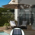 Best Choice Products Outdoor 10ft Solar LED Lighted Patio Umbrella w