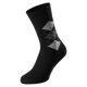 thumbnail image 2 of SCHIESSER Calcetines para hombre, paquete de 5 - «Bluebird», mezcla de algodón, lisos/estampados Negro/rombo 43-46, 2 of 4