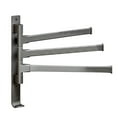 thumbnail image 1 of Swivel Wall Mounted Towel Rack 180 Rotation 4 Arm Space Saving Holder With Hook For Bathroom Kitchen Rustproof Hanger, 1 of 4