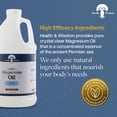 thumbnail image 3 of Health and Wisdom 522064 Magnesium Oil USP - 522064, 3 of 6