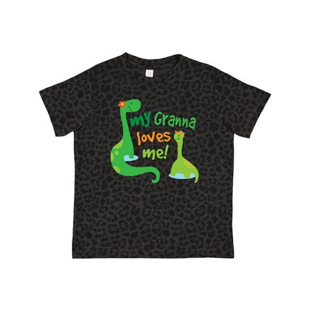 

Inktastic My Granna Loves Me Grandson Gift Toddler Boy Girl T-Shirt