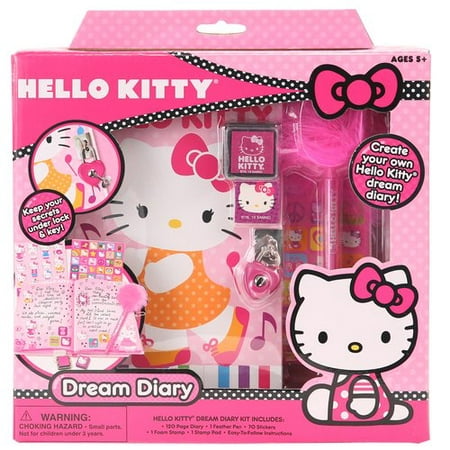  Hello Kitty Dream  Diary Walmart com