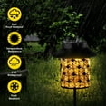 thumbnail image 6 of TERGAYEE Outdoor Lights Solar Lantern Outdoor Lights Garden Hanging Lights For Patio Tree Table Decor Solar Hollow-Out Lights With Handle, 6 of 7
