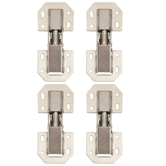 WHAMVOX  4 PCS Cabinet Hinge Kitchen Hinges Easy to Install